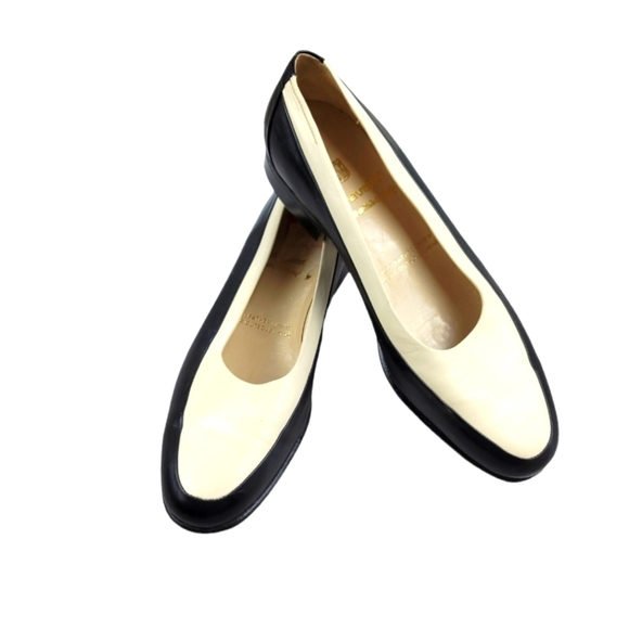 **VINTAGE** Authentic Gravati leather color block slide‎ on loafers - Picture 1 of 7